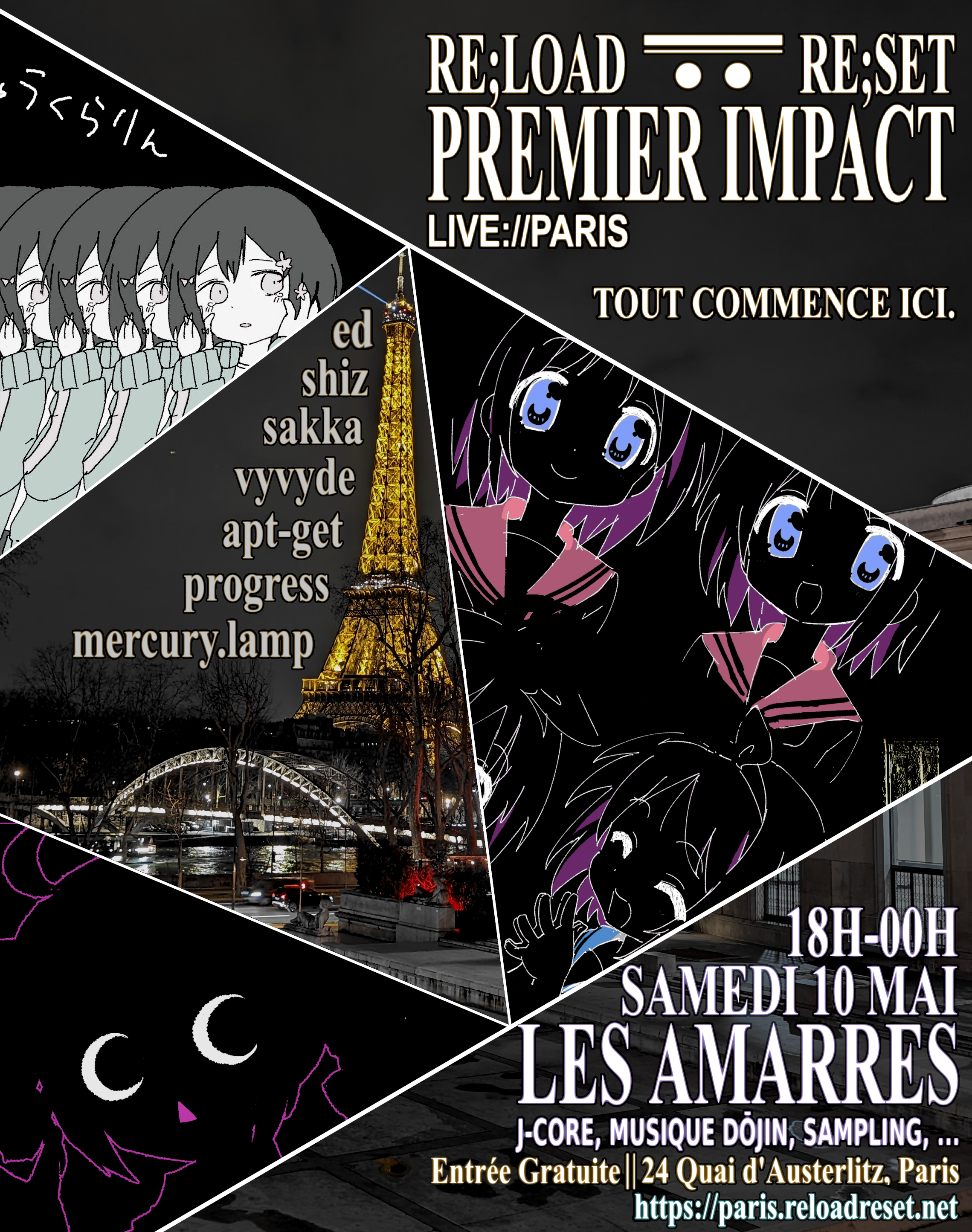 Figure 1: Event poster. I participated under the alias “Sakka”.